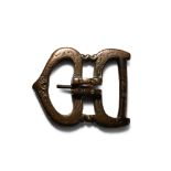 Massive Stuart Period Bronze Buckle