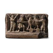 Museum Quality Replica of a Panel Showing a Theme from a Trojan Cycle in the British Museum