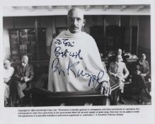 AUTOGRAPHS. A collection of approximately 200 signed photographs, including Ben Kingsley, Timothée