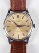 An International Watch Co Automatic stainless steel circular cased gentleman's wristwatch with