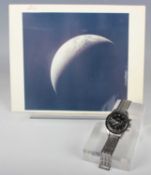 An Omega Speedmaster Pre-Moon stainless steel cased gentleman's chronograph wristwatch, Ref. 105.