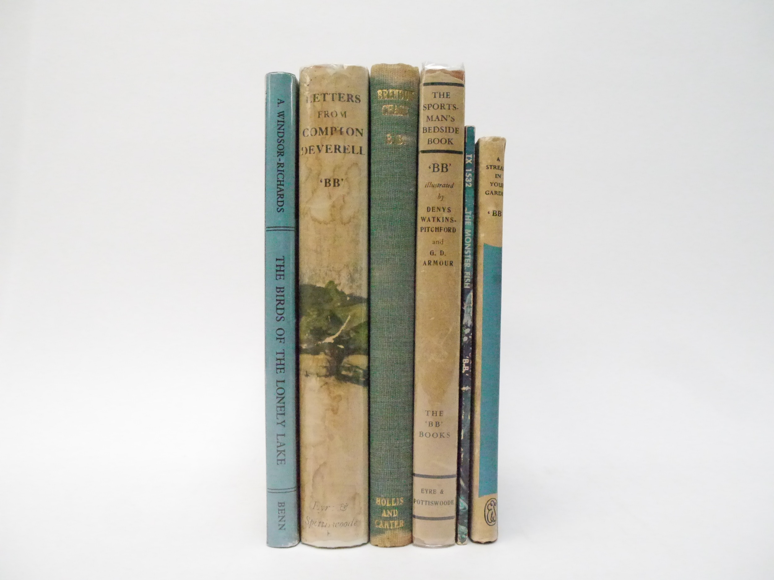 Denys Watkins-Pitchford 'BB', 6 titles: 'Brendon Chase', London, Hollis & Carter, 1944, 1st edition,