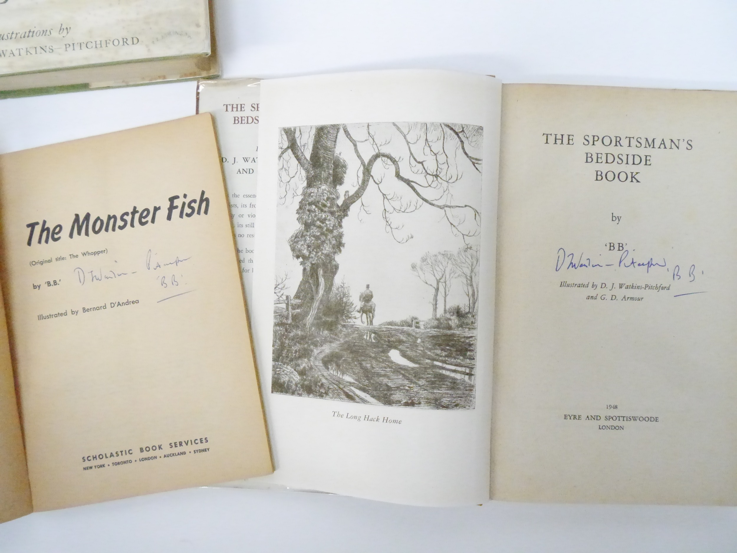 Denys Watkins-Pitchford 'BB', 6 titles: 'Brendon Chase', London, Hollis & Carter, 1944, 1st edition, - Image 3 of 3