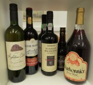 3 bottles of wine including Charbonnier Rose. 2016 Roche Belfond Bordeaux. 2007 Highstone Estate