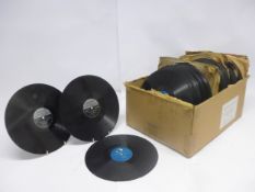 A collection of approximately one-hundred and fifty predominantly 1950s 10" 78rpm shellac records