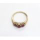 A 9ct gold ruby and diamond ring. Size O/P, 1.8g - Image 2 of 2
