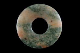 Smooth jade Bi disc