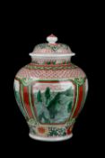Porcelain potiche