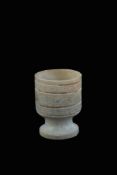 Small jade chalice