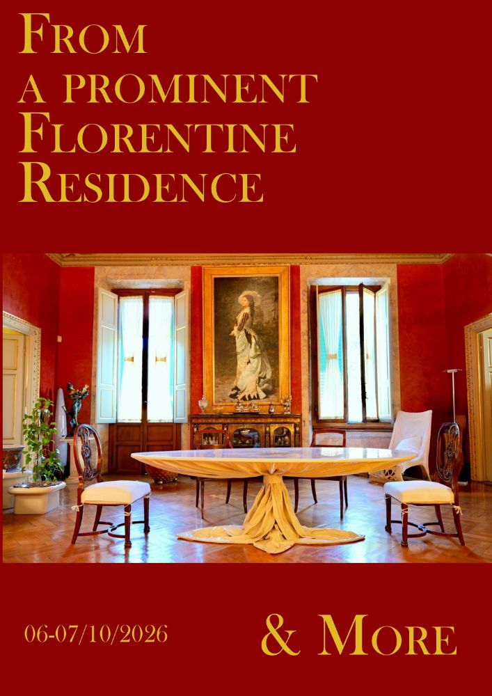 AUCTION 109: FROM A PROMINENT FLORENTINE RESIDENCE AND MORE