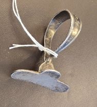 A Mappin and Webb silver food pusher, HM Sheffield 1931, approx. weight 29gms. GC