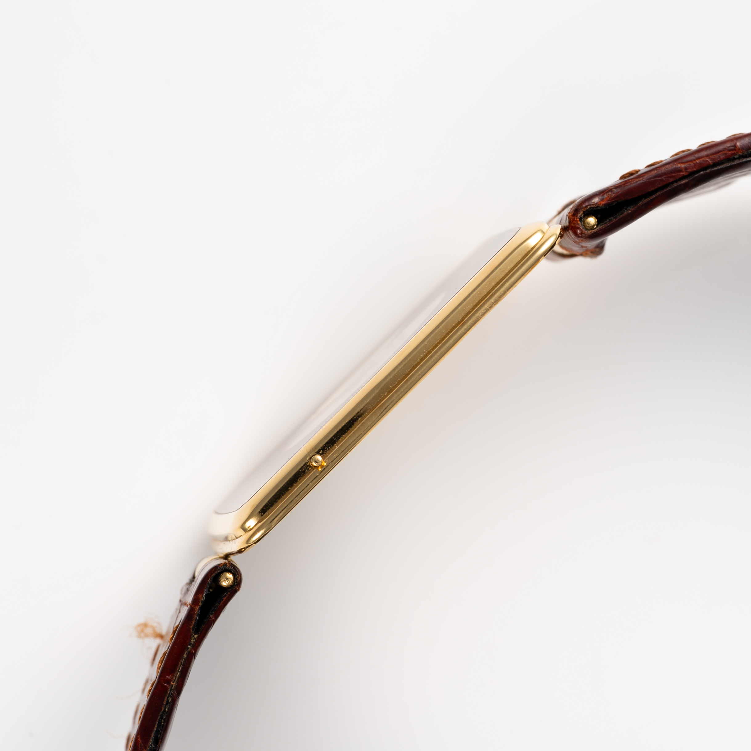 A FINE GENTLEMAN'S SIZE 18K SOLID GOLD OMEGA LA MAGIQUE MYSTERY DIAL WRIST WATCH CIRCA 1982, REF. BA - Image 7 of 9