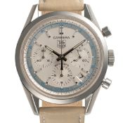 A GENTLEMAN'S SIZE STAINLESS STEEL TAG HEUER CARRERA AUTOMATIC CHRONOGRAPH WRIST WATCH CIRCA 2010,