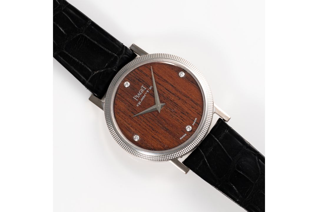 A RARE GENTLEMAN'S SIZE 18K SOLID WHITE GOLD PIAGET WRIST WATCH CIRCA 1970s, REF. 7634 ORIGINAL ROSE - Image 3 of 7