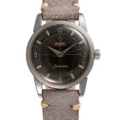 A GENTLEMAN'S SIZE STAINLESS STEEL OMEGA SEAMASTER AUTOMATIC WRIST WATCH  CIRCA 1958, REF. 2846/2848