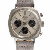 A GENTLEMAN'S SIZE STAINLESS STEEL SWISS EMPEROR 