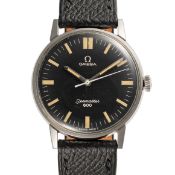 A GENTLEMAN'S SIZE STAINLESS STEEL OMEGA SEAMASTER 600 WRIST WATCH  CIRCA 1966, REF. 135.011 MATTE