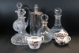 Olde English Crystal decanter, inscribed 'M.H.M.T./ YAMAHA, Golf Day Temple Golf Club 25th May