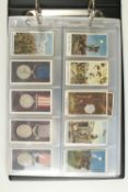 Cigarette Cards - A large collection of mixed cigarette cards contained within three collectors