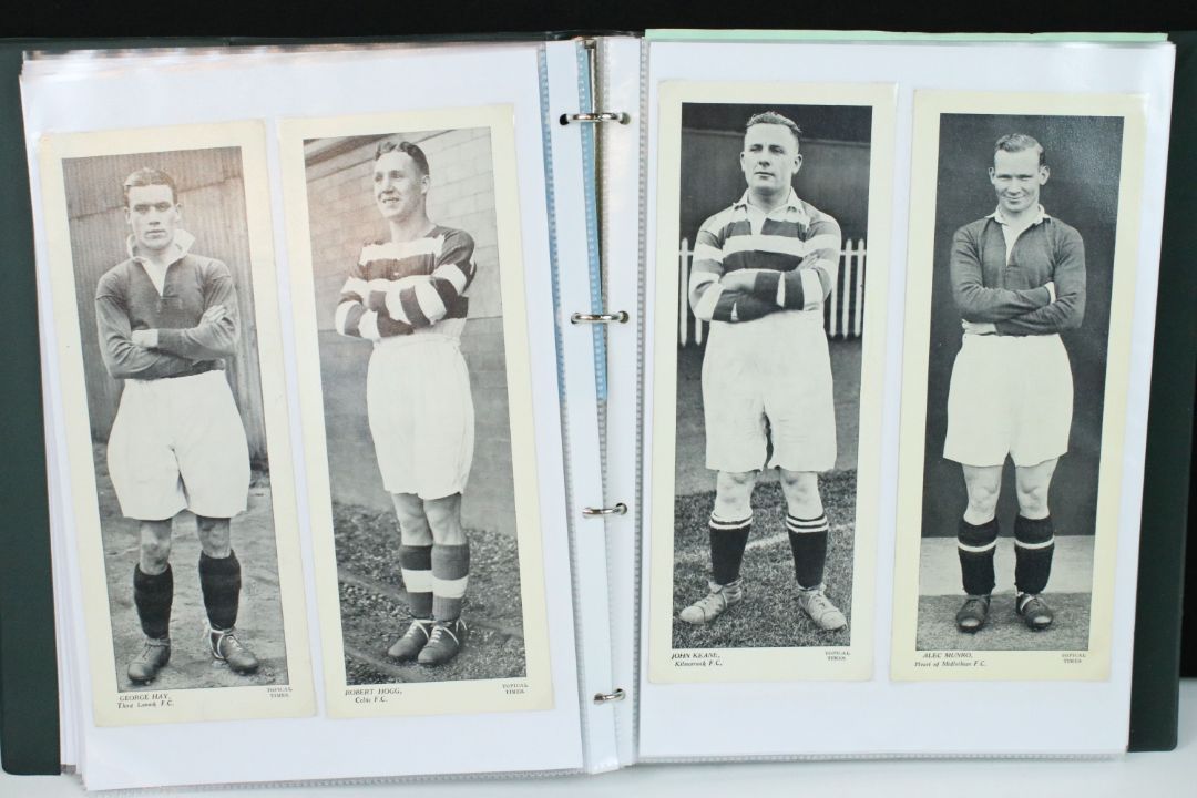 Cigarette Cards - A collection of Topical Times Football Panel Portrait Cards to include 1934, 1935, - Image 4 of 12
