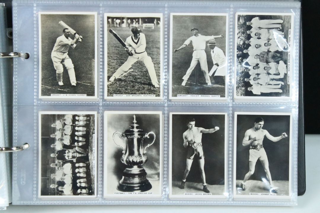 Cigarette Cards - A large collection of Large & Medium cigarette, trade, confectionary and tea cards - Image 16 of 19