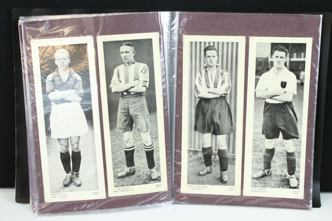 Cigarette Cards - A collection of Topical Times Football Panel Portrait Cards to include 1934, 1935, - Image 11 of 12