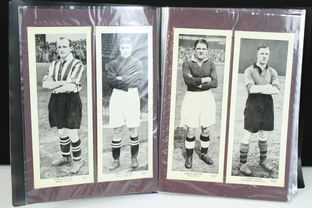 Cigarette Cards - A collection of Topical Times Football Panel Portrait Cards to include 1934, 1935, - Image 7 of 12