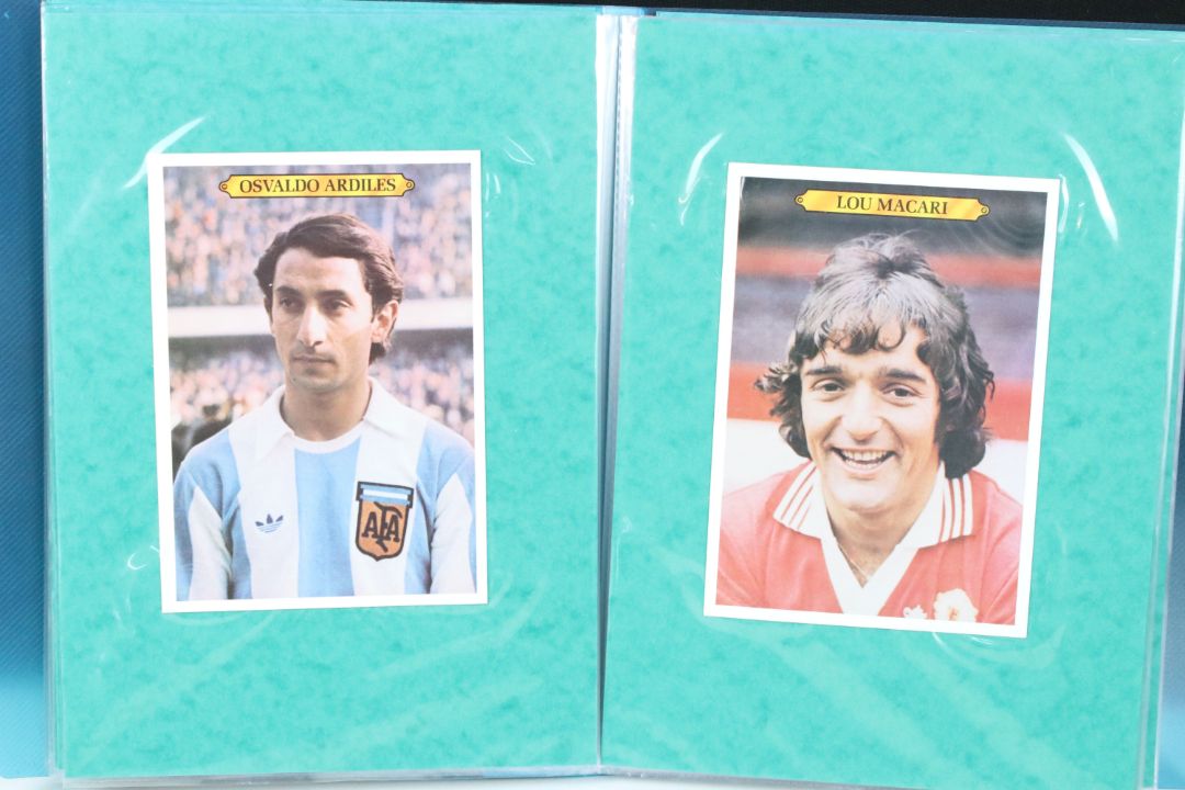 Cigarette Cards - A large collection of A&BC Football cards contained within an album together - Image 8 of 10