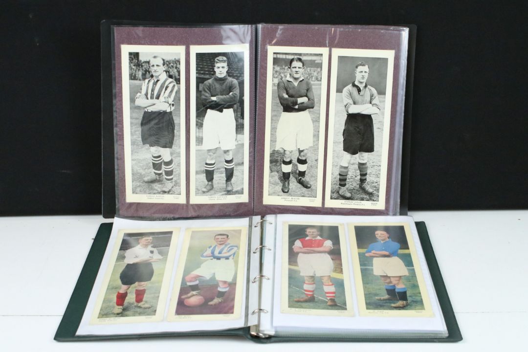 Cigarette Cards - A collection of Topical Times Football Panel Portrait Cards to include 1934, 1935, - Image 1 of 12