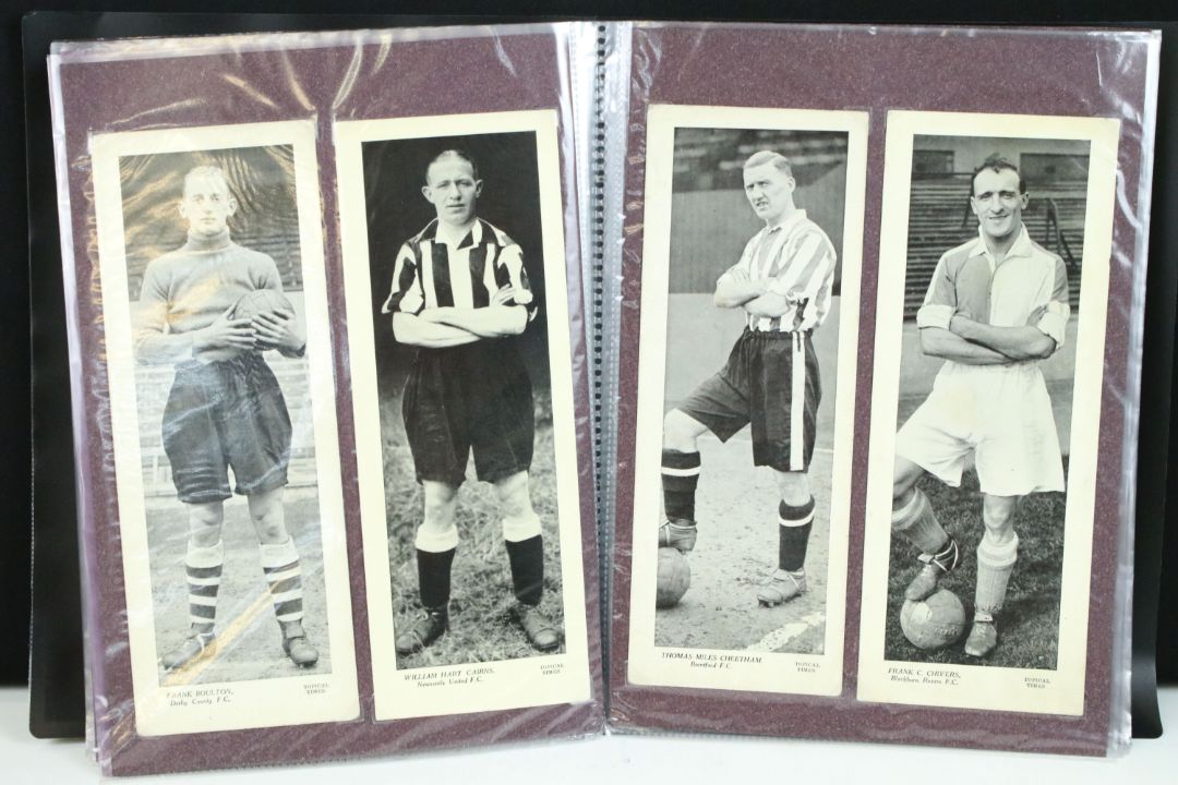 Cigarette Cards - A collection of Topical Times Football Panel Portrait Cards to include 1934, 1935, - Image 10 of 12