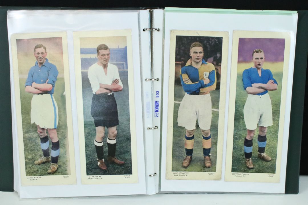 Cigarette Cards - A collection of Topical Times Football Panel Portrait Cards to include 1934, 1935, - Image 6 of 12