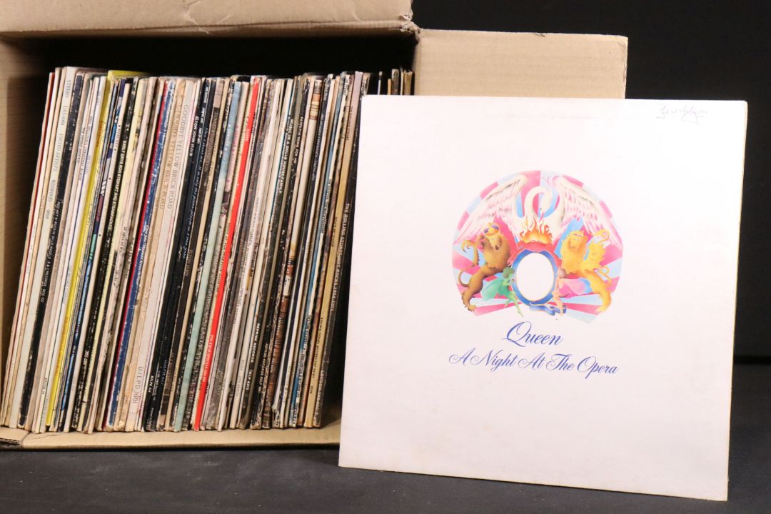 Pretty Red Stuff Vinyl - Over 70 Rock & Pop LPs to include Pink Floyd x 3, The Who, The ...