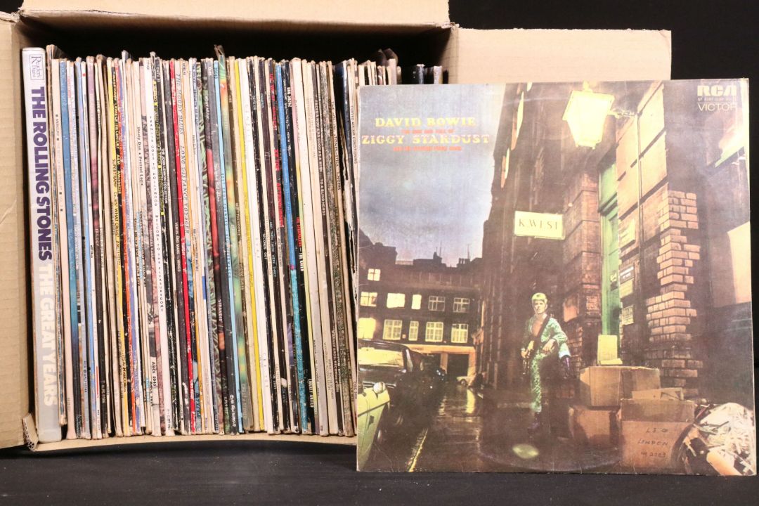 Vinyl - Over 80 Rock & Pop LPs, 1 box set and 2 12