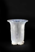 René Lalique (1860-1945) A Eucalyptus glass vase, designed in 1925