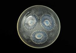 René Lalique (1860-1945) A Vernon glass bowl, designed in 1928