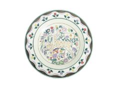 Carter, Stabler and Adams, A Poole Pottery Persian Deer charger, circa 1950