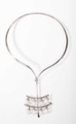 Vivianna Torun Bülow-Hübe (1927-2004) for Georg Jensen A silver Necklace
