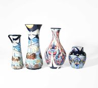 Emma Bossons for Moorcroft, The Centenarians limited edition vase, 2002