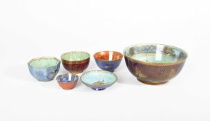Daisy Makeig-Jones (1881-1945) for Wedgwood A Fairyland lustre bowl