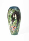 Paul Hilditch for Moorcroft Pottery, A large Ancient Woodland vase, 2019