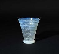 René Lalique (1860-1945) A Cytise glass vase, designed in 1926