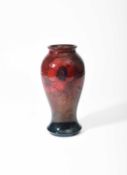 William Moorcroft (1872-1945) for Moorcroft Pottery, A Flambe Anemone vase, circa 1930
