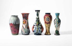 Kerry Goodwin for Moorcroft Pottery, A Lest We Forget vase