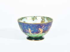 Daisy Makeig-Jones (1881-1945) for Wedgwood; A Fairyland lustre footed bowl