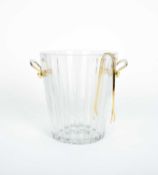 Baccarat; A Harmonie crystal glass ice bucket