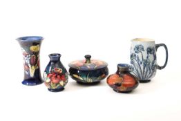 William Moorcroft (1917-2002) for Moorcroft Pottery; An Orchids vase, circa 1950