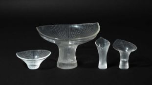 Tapio Wirkkala (1915-1985) for Iittala; A large Kantarelli glass vase, 1957