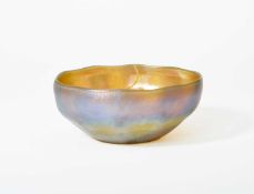 Louis Comfort Tiffany (1848-1933) A Favrile glass bowl