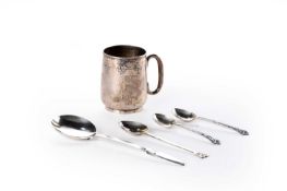 Archibald Knox (1864-1933) for Liberty & Co. A Silver Spoon