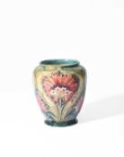 William Moorcroft (1872-1945) for Moorcroft Pottery; A Revived Cornflower vase, circa 1920